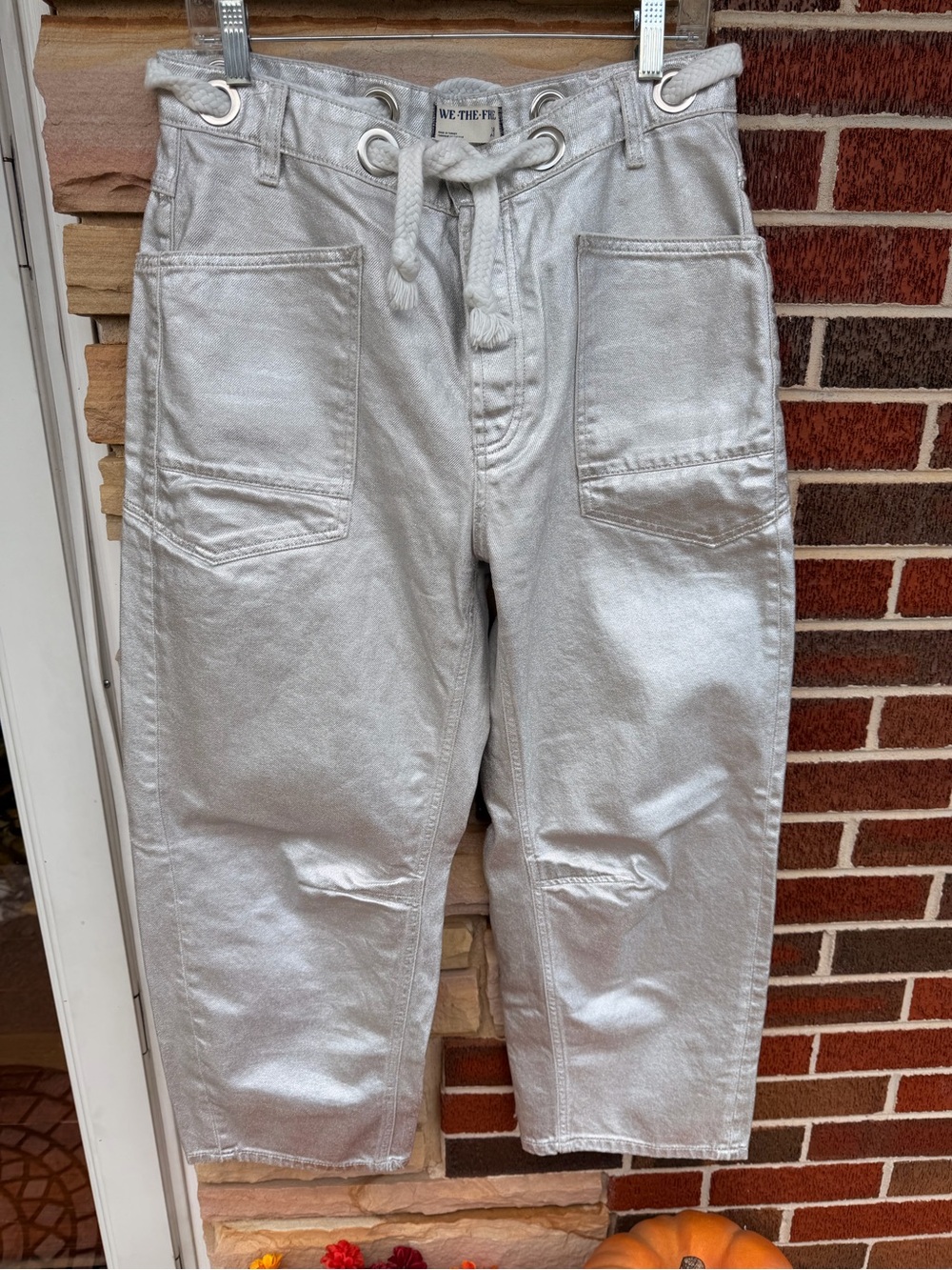 Free People Barrel Pants